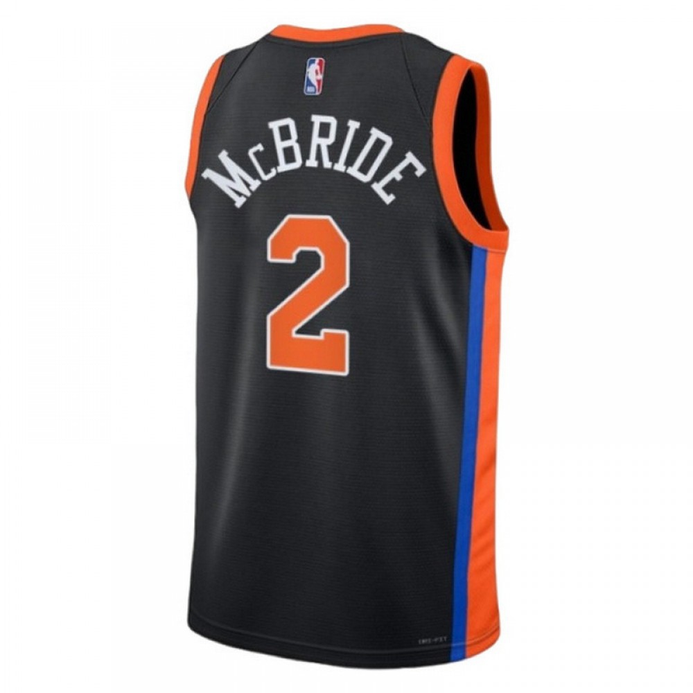 Miles McBride New York Knicks Unisex 2022/23 Swingman Jersey - City Edition - Black-Pro Kit Vault | Brand New 26/27 Sports Jerseys